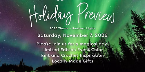 Apple Yarns Holiday Preview