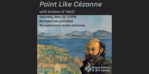 Paint like C\u00e9zanne with Kristen O'Neill