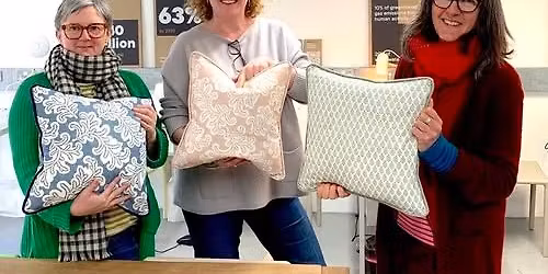 Sew your own stylish piped scatter cushion