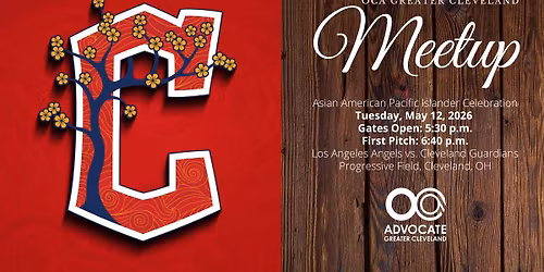 OCA Meetup:  Cleveland Guardians AAPI Night 2026