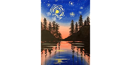 Starry Lake - Paint and Sip in NYC | Classpop!\u2122