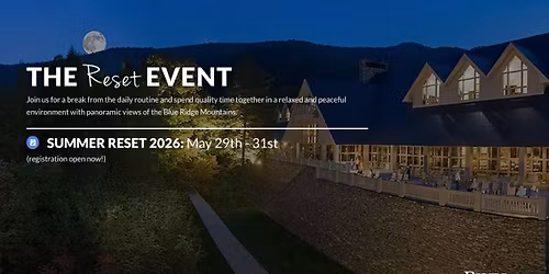 The Reset Event Hosted by First Fruits