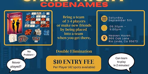 Community Game Night (Codenames)