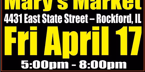 Paul Bronson Acoustic Music @ Mary's Market-East State - Rockford, IL, Friday, April 17th