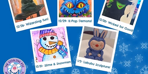 WInter Break Art Camp!!