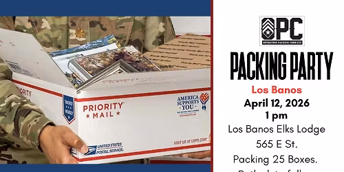Los Banos OPC Packing Party