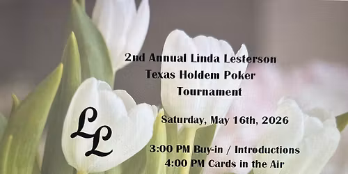 2nd Annual Linda Lesterson Memorial Tournament