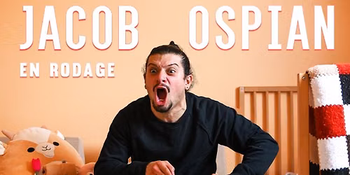 Jacob Ospian en rodage au Saint-Jean Com\u00e9die Club