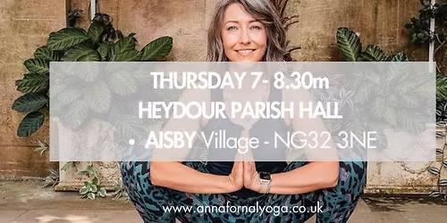 Aisby Hall Weekly Yoga Classes