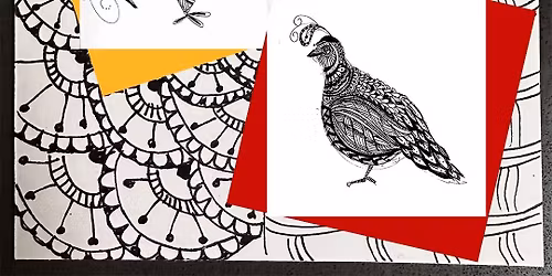 Workshop: Barbara A Mulleneaux: Find your Zen with Zentangle Art