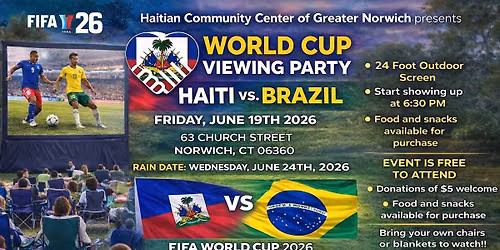 World Cup viewing party!