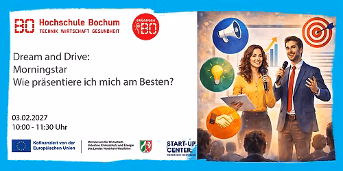Dream and Drive: Wie pr\u00e4sentiere ich mich richtig?