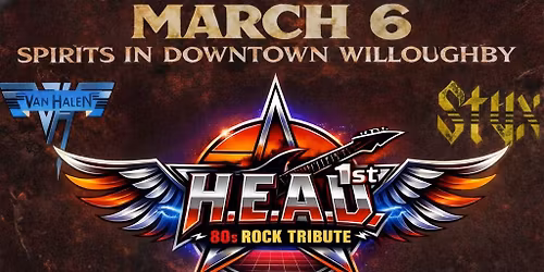 HEAD: A Night of Classic Rock Legends @ Spirits in Downtown Willoughby