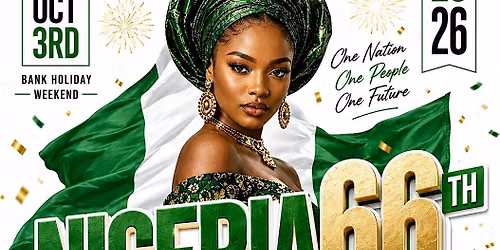 NIGERIA 66TH INDEPENDENCE DAY PARTY 03 OCT 2026