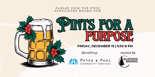 Pints for a Purpose at Bluewood Brewing