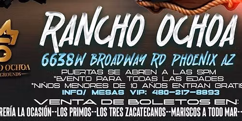 MI BANDA EL MEXICANO, BANDA RAFAGA & MAS