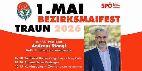 Bezirks-Maifest der SP\u00d6 Linz-Land