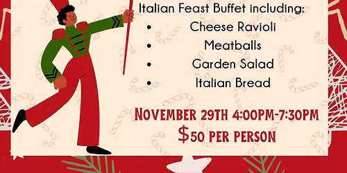 ROCK ‘N RAVIOLI: HOLIDAY HOMECOMING PARADE WATCH PARTY