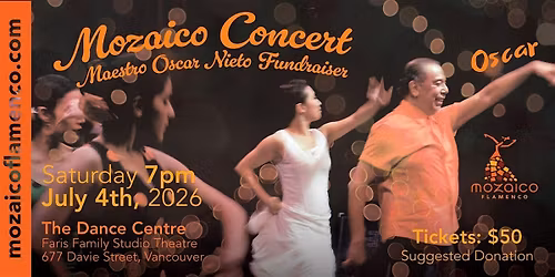 Mozaico Concert:  Maestro Oscar Nieto Fundraiser