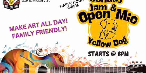 Sunday's Art and Open Mic