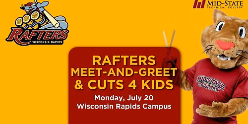 Rafters Meet-and-Greet & Cuts 4 Kids