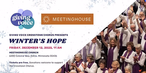 Giving Voice Crosstown Chorus Presents: Winter's Hope