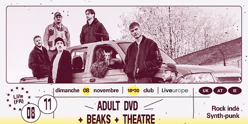 Adult DVD + Beaks + THEATRE \u2219 L'A\u00e9ronef\u23a5Club