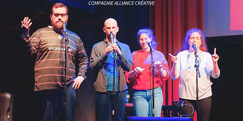 La grande soir\u00e9e du DOUBLAGE IMPROVIS\u00c9