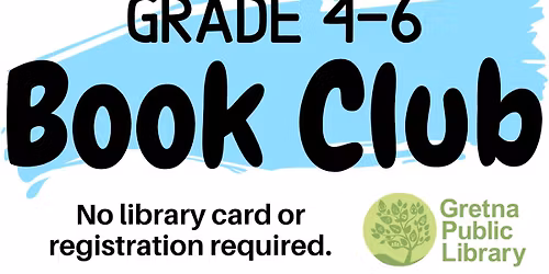 Grade 4-6 Book Club