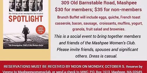 MWC Special Event Featuring Walter "Robby" Robinson