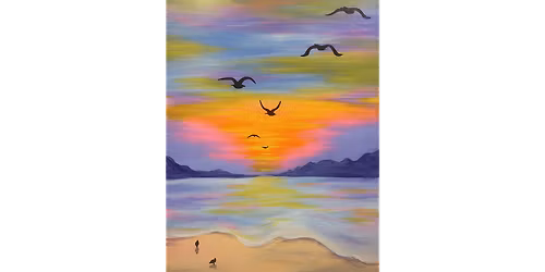 Pastel Sunset - Paint and Sip in Sacramento | Classpop!\u2122