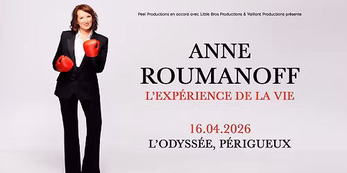 ANNE ROUMANOFF\uff5cL'Odyss\u00e9e - P\u00c9RIGUEUX\uff5c16\/04\/26