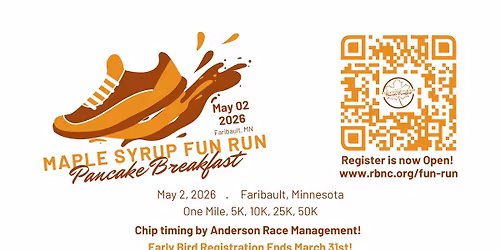 Maple Syrup Fun Run & Pancake Breakfast