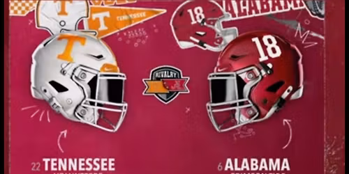 Tennessee Volunteers vs. Alabama Crimson Tide