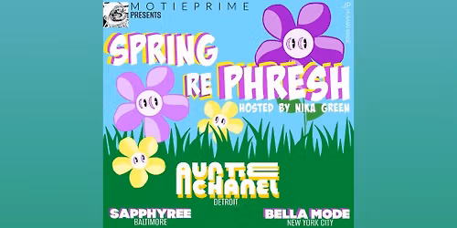 BassBin Presents : FRIDAY 4.3.26 : SPRING rePHRESH : Auntie Chanel, Bella Mode, Sapphyree