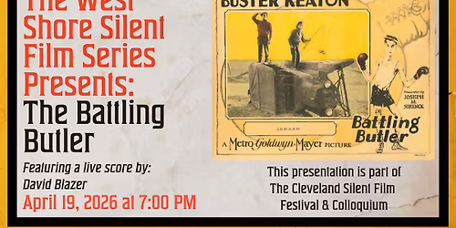 West Shore Silent Film Series - Battling Butler