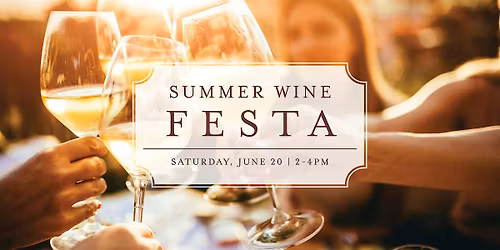 Summer Wine Festa