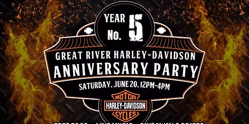 Great River Harley-Davidson 5 Year Anniversary Party 