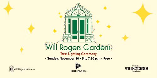 Will Rogers Gardens Tree Lighting Ceremony