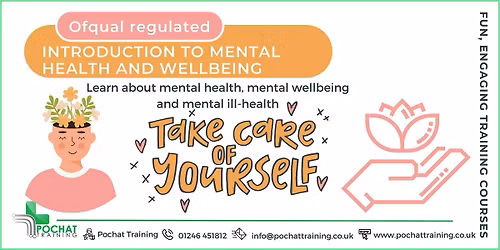 An Introduction To Mental Health And Wellbeing  (Face to Face)