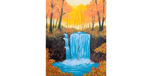 Amber Forest Falls - Paint and Sip in Tyler | Classpop!\u2122