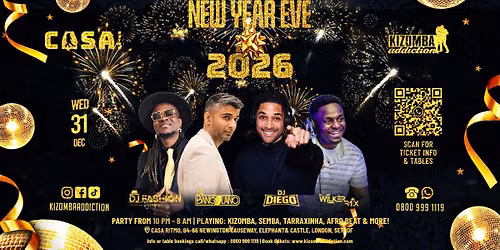 \u2728\ud83e\udd42\ud83c\udf1f This NYE, Be Where the Magic Happens! The Gold NYE Kizomba Party 2026 Awaits! \ud83c\udf1f\ud83e\udd42\u2728