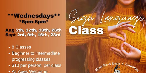 Sign Language Classes