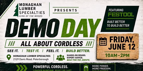 Festool Cordless Demo Day
