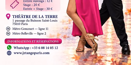 Milonga La Belle \u00c9chapp\u00e9e Vendredi !