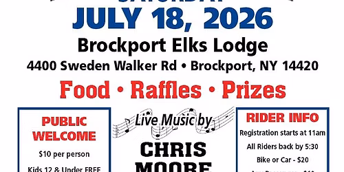 Brockport Elks Riders Poker Run 