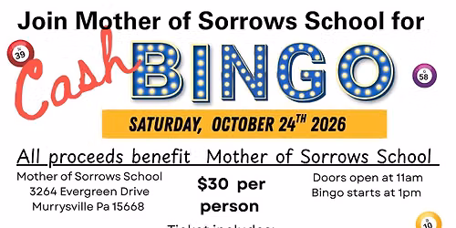 CASH BINGO