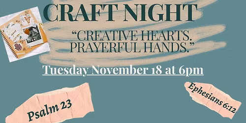 W@TW Craft Night!