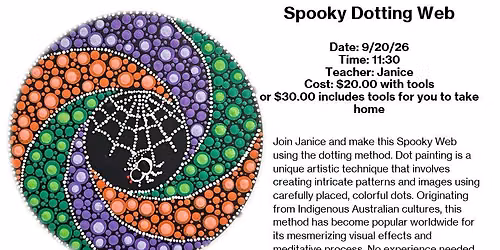 Spooky Dotting   Web