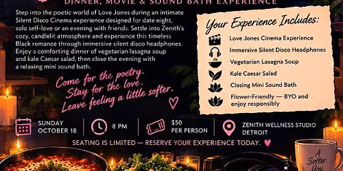 Love Jones: Silent Disco Cinema